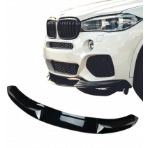 Frontspoiler M-performance look | BMW X5 F15 | 2014-2018 | Glanzend zwart | passend voor M-pakkket