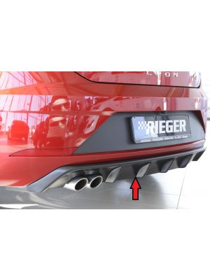 Diffuser | Seat Leon FR Hatchback (5F) 2017-2020 | stuk abs | Rieger Tuning