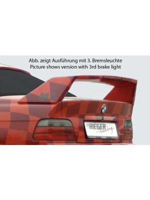 Rieger achterspoiler breedbouw II | 3-Serie E36 - Cabrio | stuk ongespoten gvk | Rieger Tuning