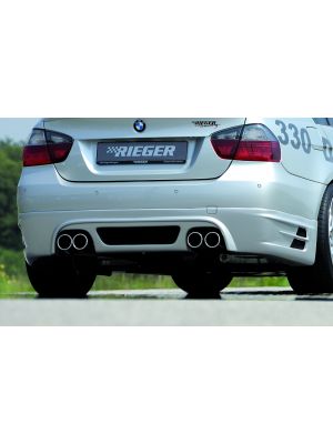 Achteraanzetstuk | BMW 3-Serie Sedan E90 / Touring E91 2005-2012 | stuk abs | Rieger Tuning