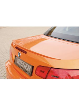 Rieger achterklepspoiler | 3-Serie E93: 03.07-02.10 (tot Facelift), 03.10- (vanaf Facelift) LCI - Cabrio | stuk ongespoten pu-rim | Rieger Tuning