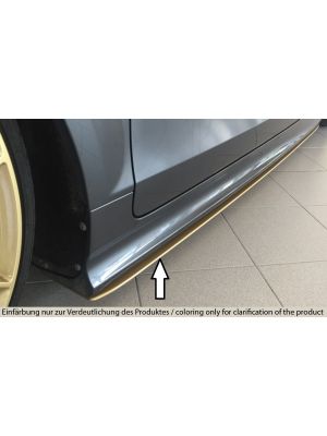 Side skirt aanzetstuk | Audi TT Coupé / Roadster RS / TTS (8J) 2009-2014 | stuk ongespoten abs | Rieger Tuning