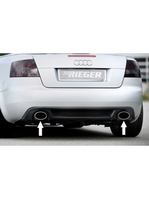 RIEGER einddemper, li./re., Typ 32, Audi A4 (8H) Cabrio | A4 (8H): 04.02- - Cabrio | stk  | Rieger Tuning
