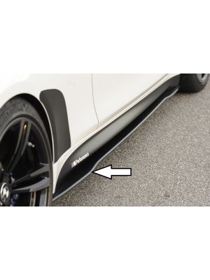 Side skirt aanzetstuk | BMW 3-Serie M3 F80 2014- / 4-Serie M4 F82/F83 2014- | stuk carbon carbon | Rieger Tuning
