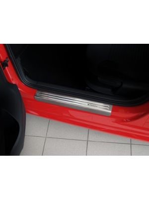 Instaplijsten Volkswagen Polo V 5R 2009- RVS Exclusive geprofileerd | 4-delig