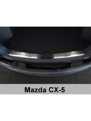 Laadruimtebeschermer | Mazda CX-5 2012- | 2-delig | profiled | RVS