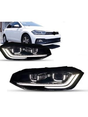 Koplampen | Volkswagen | Polo 17-21 5d hat. | pre-facelift | type 2G / AW | Facelift Look | FULL LED