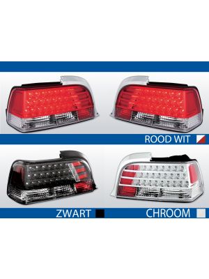 LED achterlichten BMW E36 Coupe en Cabriolet 2-deurs Rood / Wit zwart of chroom