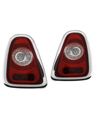 Achterlichten | Mini | 10-14 3d hat. / Cabrio 09-16 2d cab. | R56 / R57 | LED | LED BAR chroom