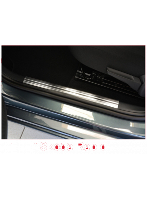 Instaplijsten | Skoda Rapid 2012- / Rapid Spaceback 2013- | 2-delig | interieur dorpel