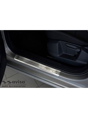 Instaplijsten | Volkswagen | Golf Sportsvan 14-18 5d mpv. / Golf Sportsvan 18-19 5d mpv. | EXCLUSIVE | 4-delig | RVS rvs zilver