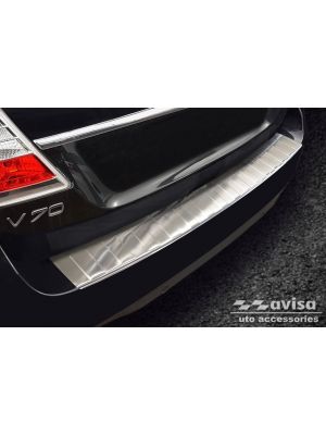 Achterbumperbeschermer | Volvo | V70 13-16 5d sta. | facelift | RVS