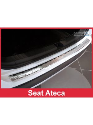 Achterbumperbeschermer | Seat Ateca 2016- | RVS