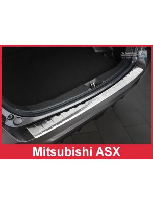 Achterbumperbeschermer | Mitsubishi | ASX 18- 5d suv. | RVS
