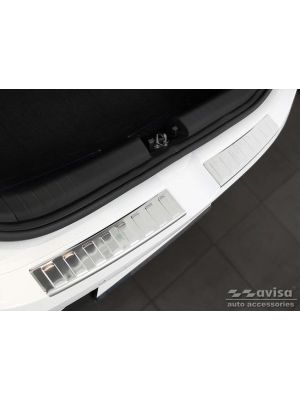 Achterbumperbeschermer | Hyundai | i20 20- 5d hat. | type BC3 | RVS rvs zilver