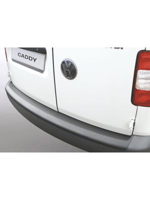 Achterbumper Beschermer | Volkswagen Caddy II 2004-2015 (voor ongespoten bumpers) | ABS Kunststof