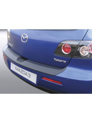 Achterbumper Beschermer | Mazda 3 5-deurs 2006-2009 excl. Sport | ABS Kunststof