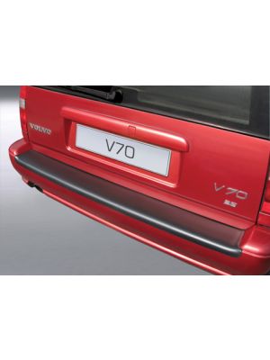 Achterbumper Beschermer | Volvo V70 1996-2000 (voor gespoten bumpers) | ABS Kunststof