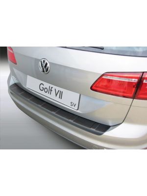 Achterbumper Beschermer | Volkswagen Golf VII Sportsvan 2014- 'Ribbed' | ABS Kunststof