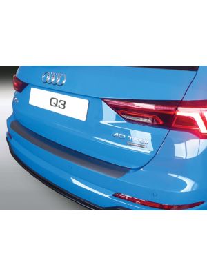Achterbumperbeschermer | Audi | Q3 18- 5d suv. | ook RSQ3 | ABS Kunststof