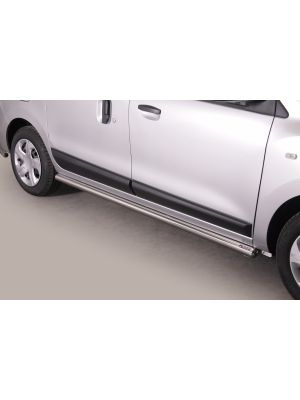 Side Bars | Dacia | Dokker 13- 5d mpv. | RVS Side Protecion