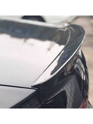 Achterspoiler | Audi | A4 2016- 4d sed. / S4 2016- 4d sed. | type B9 | S4-Look | glanzend zwart