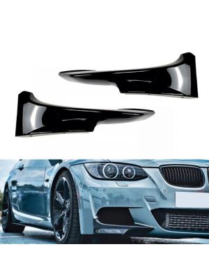 Voorbumper splitter | BMW | 3-serie Cabrio 10-13 2d cab. E93 LCI / 3-serie Coupé 10-13 2d cou. E92 LCI | facelift | alleen M-tech | M-Sport look