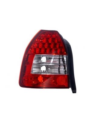 Achterlichten Honda Civic 96-01 3D LED rood/wit