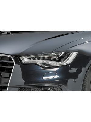 Koplampspoilers | Audi A6 4G C7 alle vanaf 04/2011 | ABS