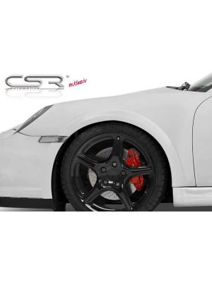 Spatbordverbreders | Porsche | 911 Cabriolet 08-13 2d cab. | GT3 / GT3 RS | voor | Fiberflex