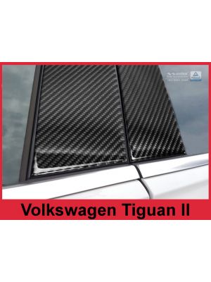 Sierlijsten B-Stijl | Volkswagen | Tiguan 16- 5d suv. | Carbon zwart